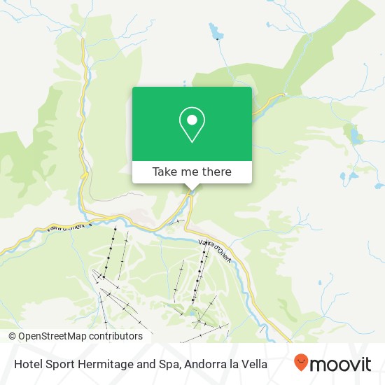 Hotel Sport Hermitage and Spa map