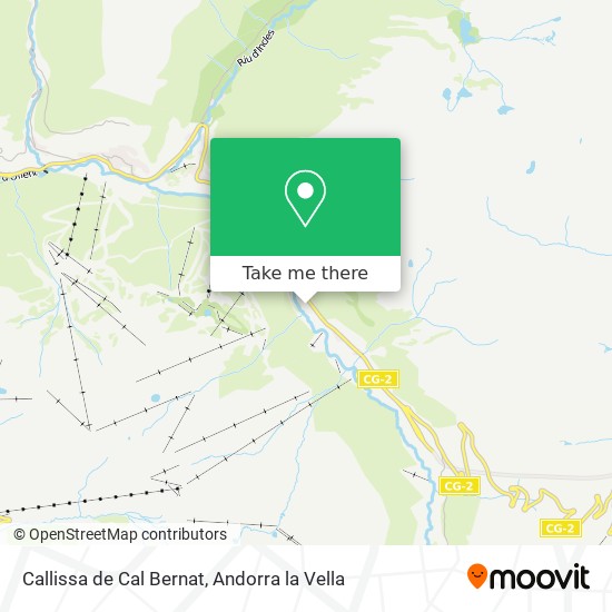 Callissa de Cal Bernat map