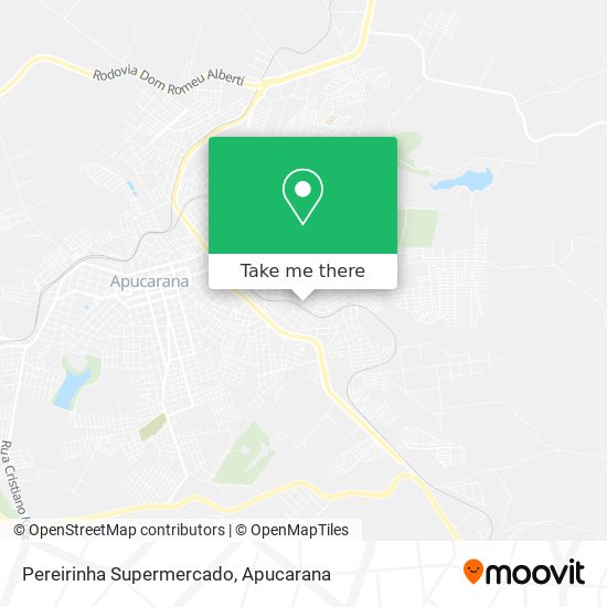 Mapa Pereirinha Supermercado