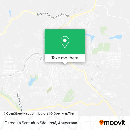 Paroquia Santuário São José map