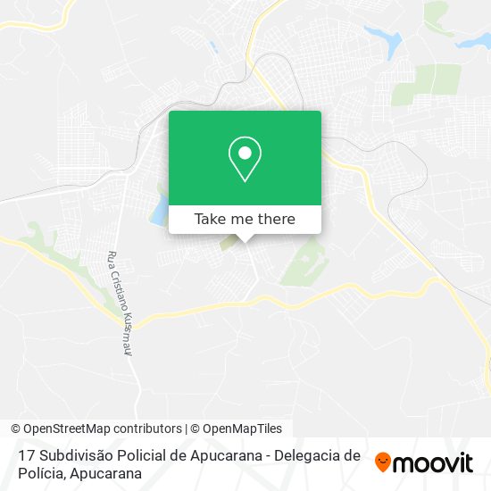 17 Subdivisão Policial de Apucarana - Delegacia de Polícia map