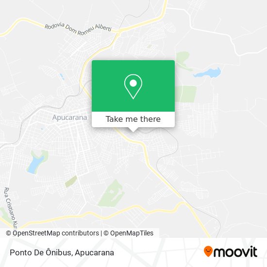 Mapa Ponto De Ônibus