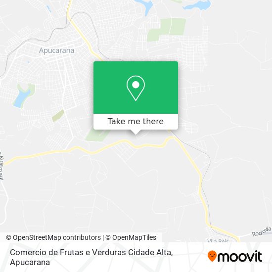 Comercio de Frutas e Verduras Cidade Alta map