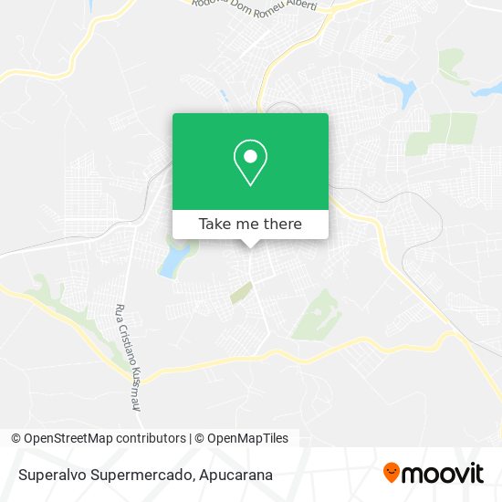 Superalvo Supermercado map