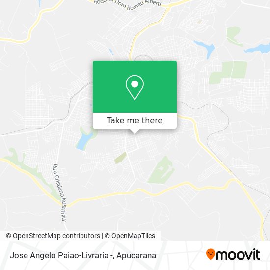 Jose Angelo Paiao-Livraria - map
