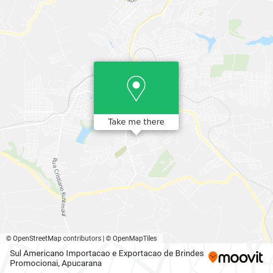 Sul Americano Importacao e Exportacao de Brindes Promocionai map
