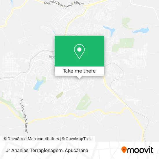 Jr Ananias Terraplenagem map