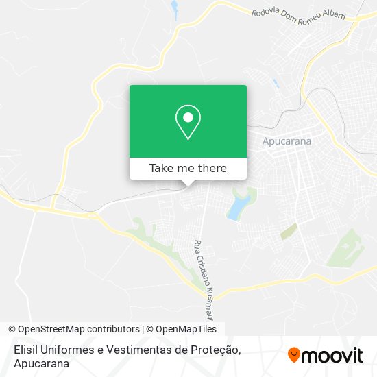 Elisil Uniformes e Vestimentas de Proteção map