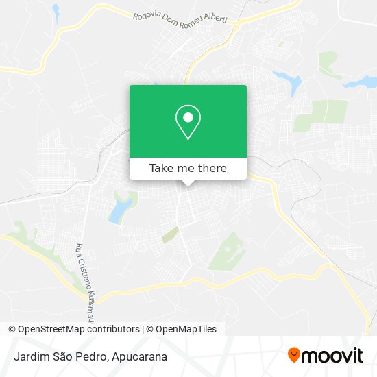 Jardim São Pedro map