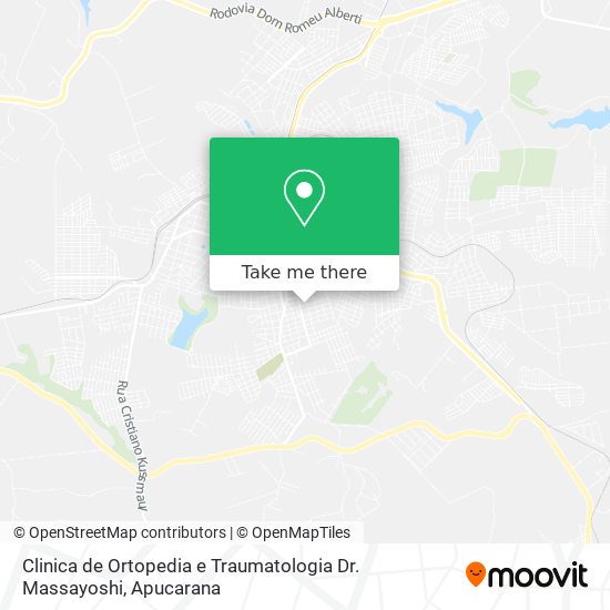 Clinica de Ortopedia e Traumatologia Dr. Massayoshi map