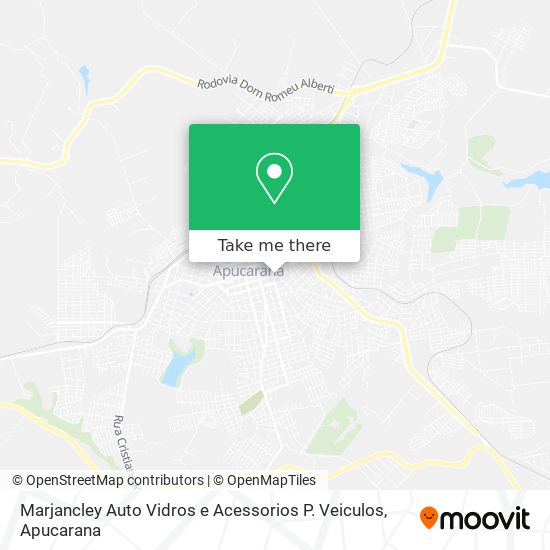 Marjancley Auto Vidros e Acessorios P. Veiculos map