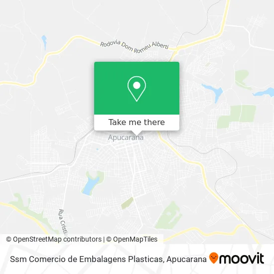Ssm Comercio de Embalagens Plasticas map