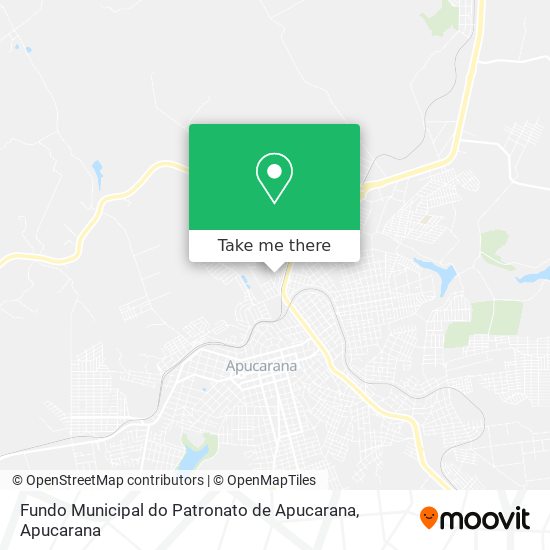 Fundo Municipal do Patronato de Apucarana map