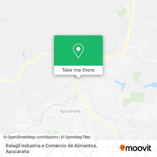 Balagil Industria e Comercio de Alimentos map