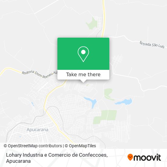 Lohary Industria e Comercio de Confeccoes map