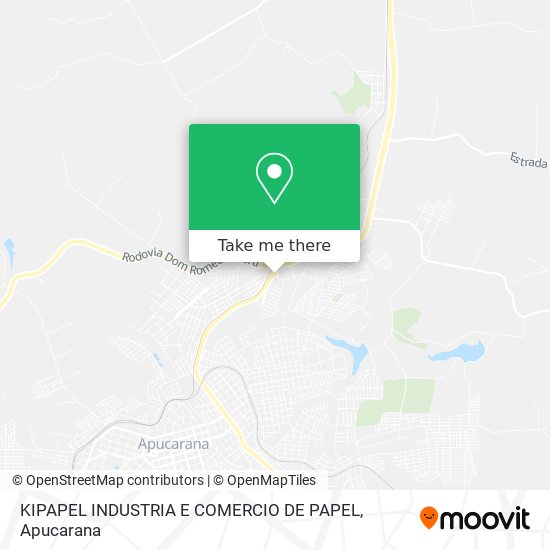 KIPAPEL INDUSTRIA E COMERCIO DE PAPEL map