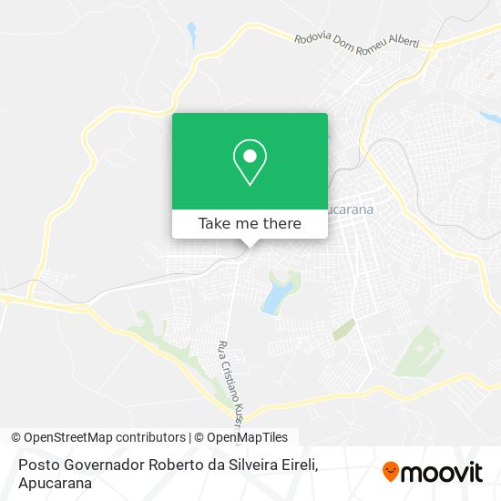 Posto Governador Roberto da Silveira Eireli map