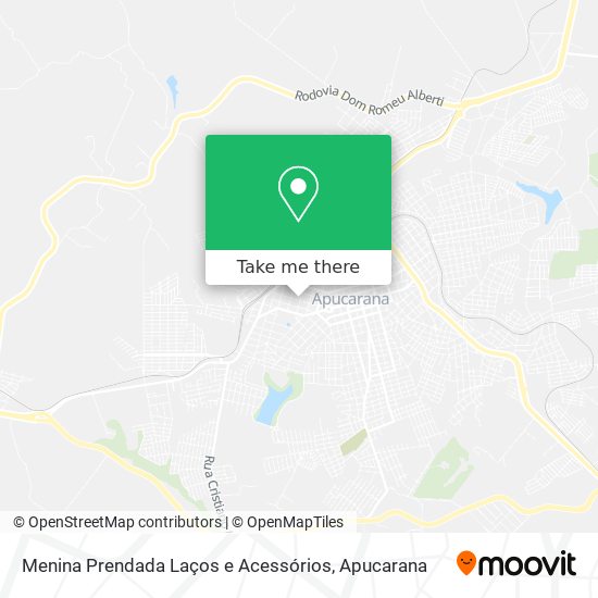 Menina Prendada Laços e Acessórios map
