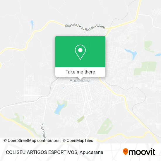 COLISEU ARTIGOS ESPORTIVOS map