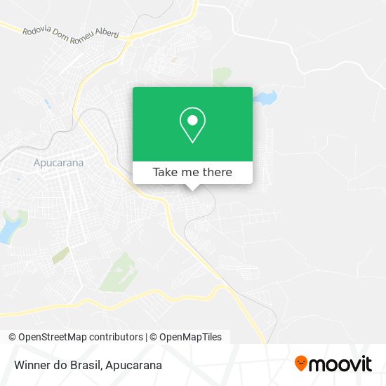 Mapa Winner do Brasil