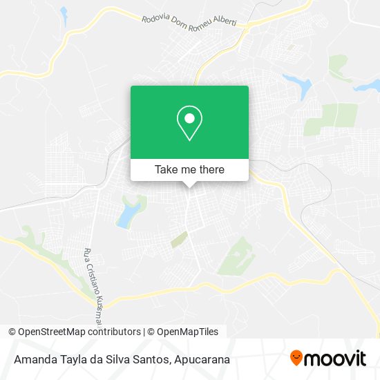 Amanda Tayla da Silva Santos map