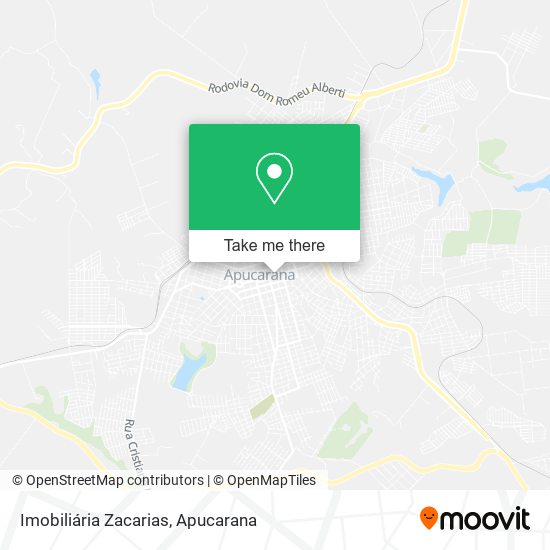 Imobiliária Zacarias map