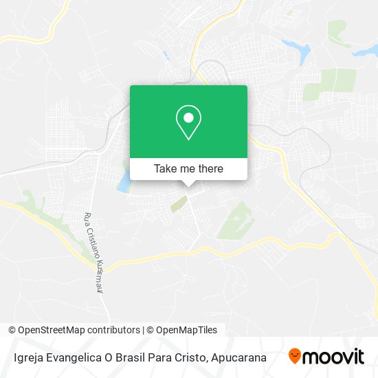 Igreja Evangelica O Brasil Para Cristo map