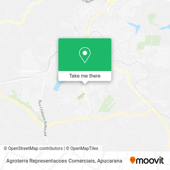 Agroterra Representacoes Comerciais map