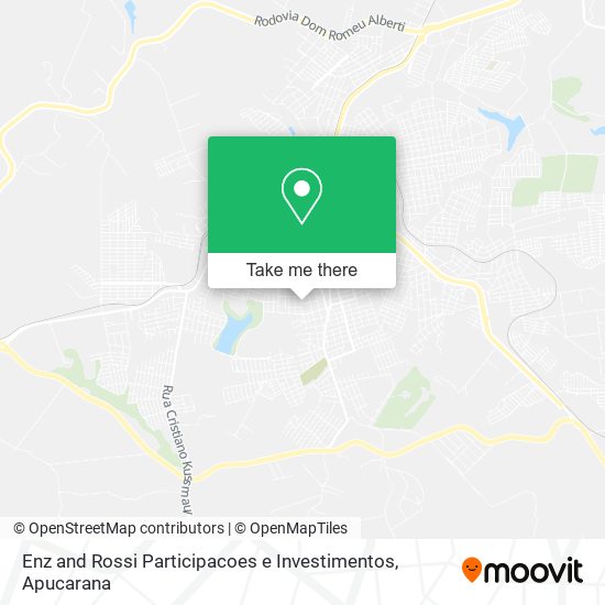 Mapa Enz and Rossi Participacoes e Investimentos