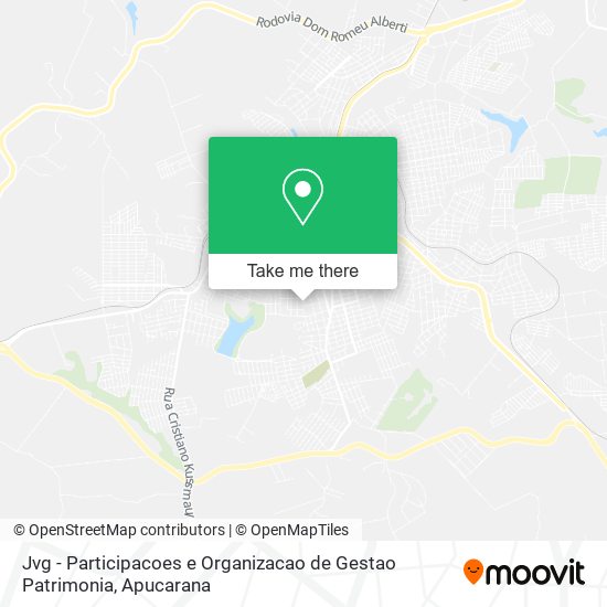 Mapa Jvg - Participacoes e Organizacao de Gestao Patrimonia