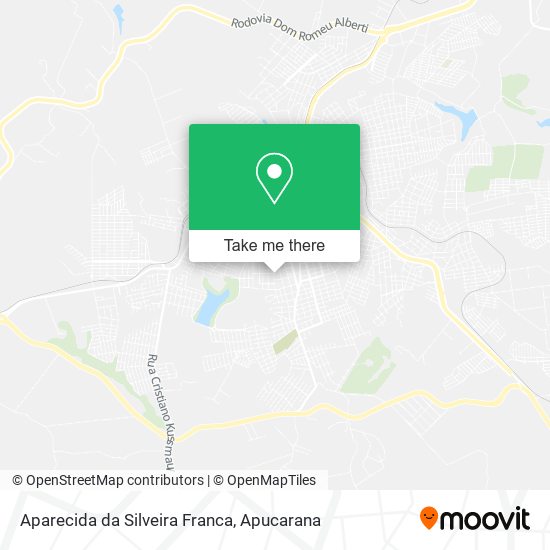 Aparecida da Silveira Franca map