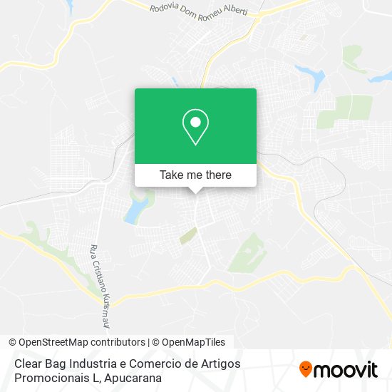 Clear Bag Industria e Comercio de Artigos Promocionais L map