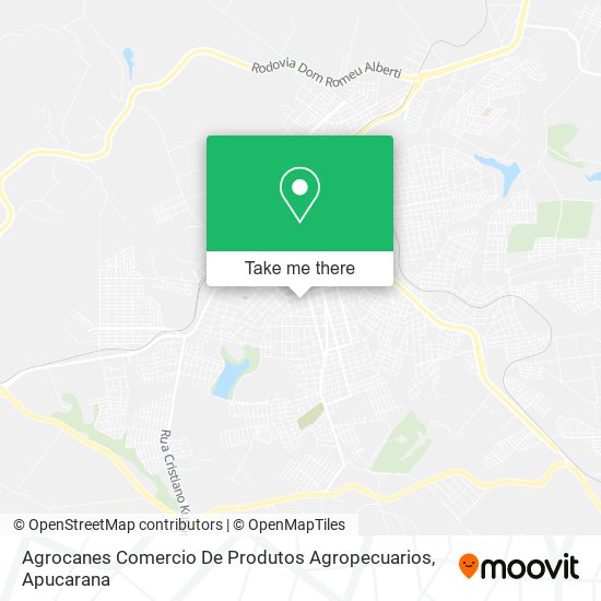 Mapa Agrocanes Comercio De Produtos Agropecuarios