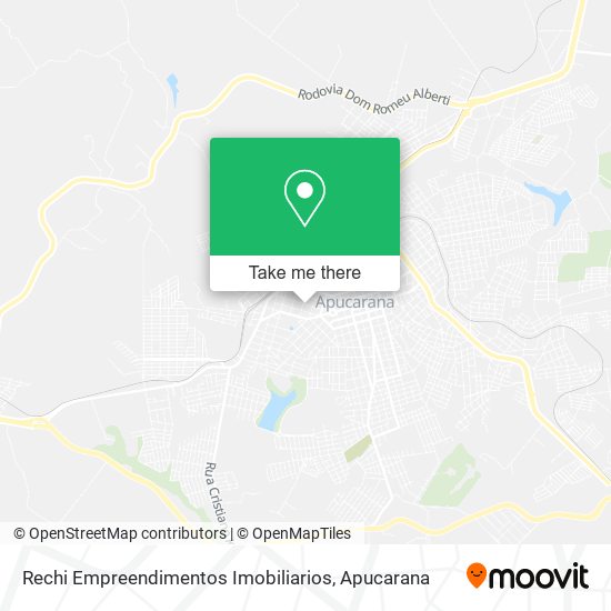 Mapa Rechi Empreendimentos Imobiliarios