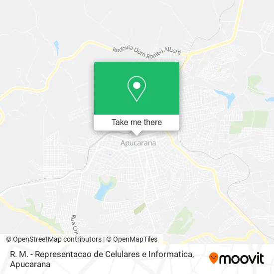 R. M. - Representacao de Celulares e Informatica map