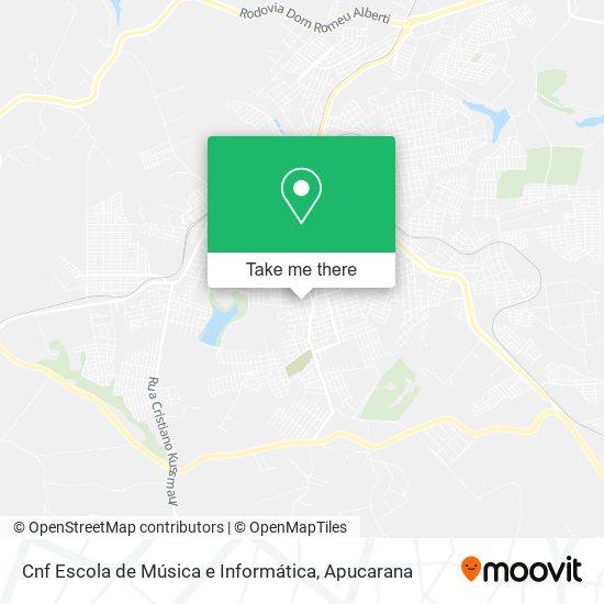 Mapa Cnf Escola de Música e Informática