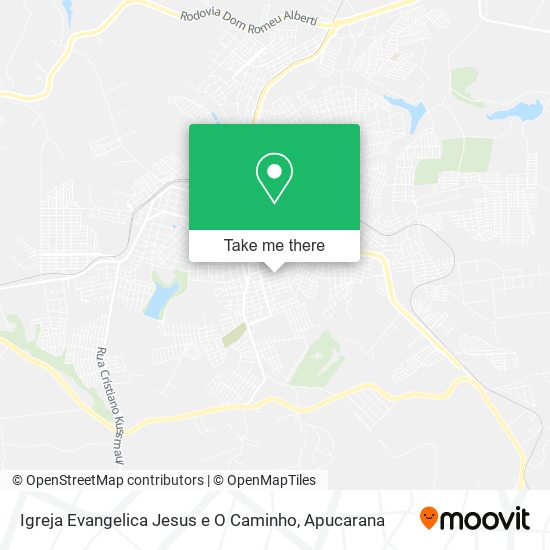 Igreja Evangelica Jesus e O Caminho map