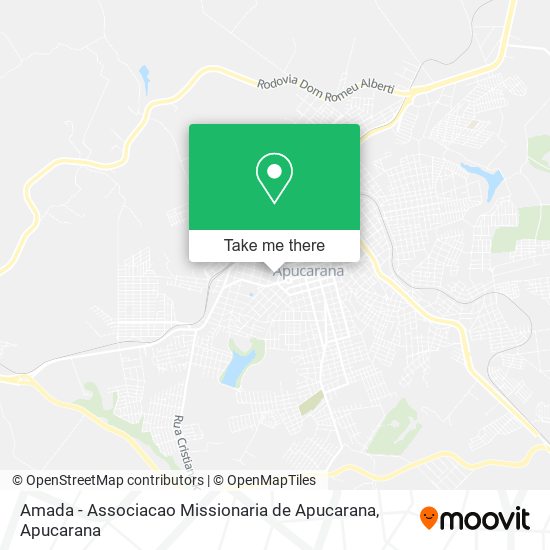 Mapa Amada - Associacao Missionaria de Apucarana