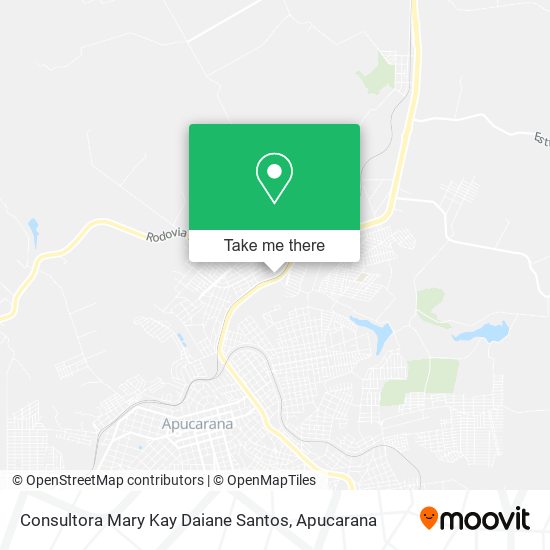 Mapa Consultora Mary Kay Daiane Santos