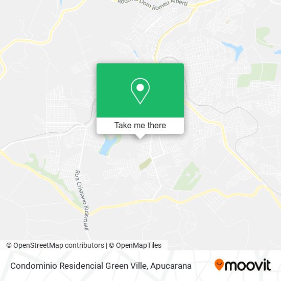 Condominio Residencial Green Ville map