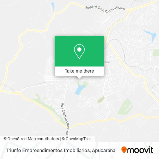 Triunfo Empreendimentos Imobiliarios map