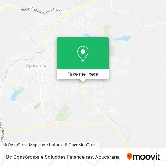 Bc Consórcios e Soluções Financeiras map