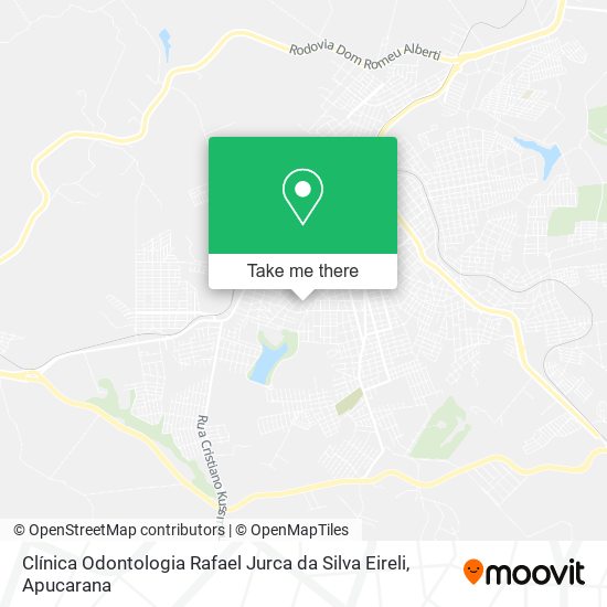 Clínica Odontologia Rafael Jurca da Silva Eireli map