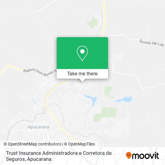 Trust Insurance Administradora e Corretora de Seguros map