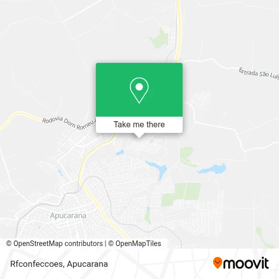 Rfconfeccoes map