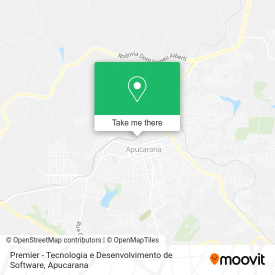 Premier - Tecnologia e Desenvolvimento de Software map