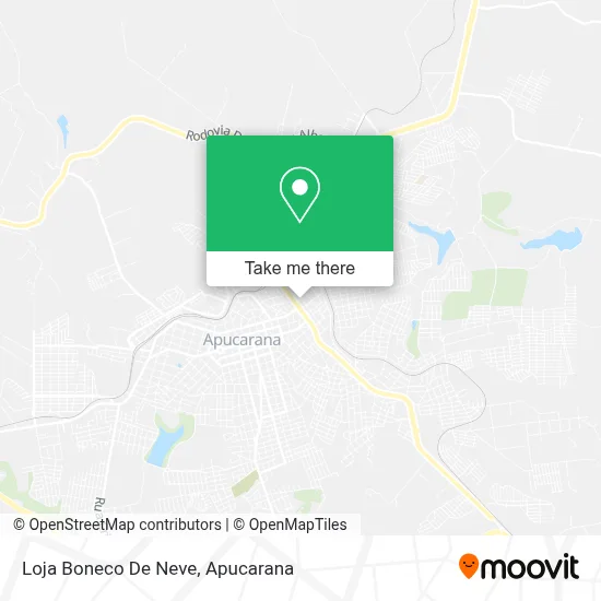 Loja Boneco De Neve map
