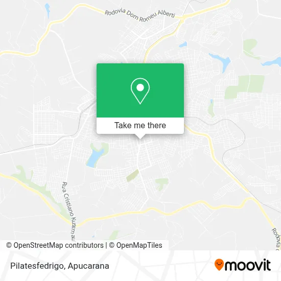 Pilatesfedrigo map