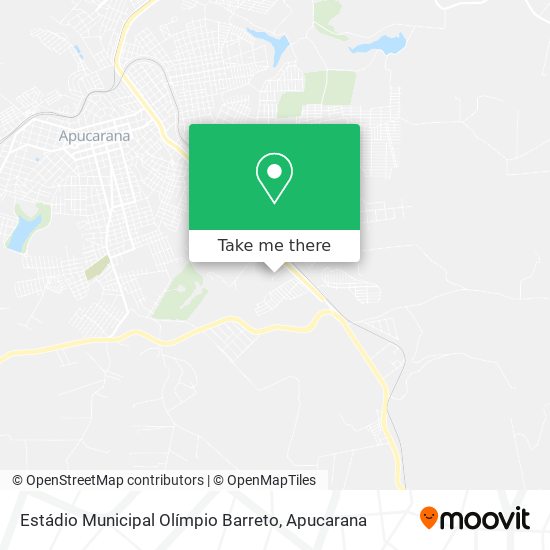 Estádio Municipal Olímpio Barreto map