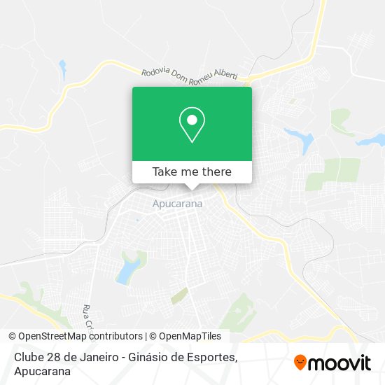 Clube 28 de Janeiro - Ginásio de Esportes map